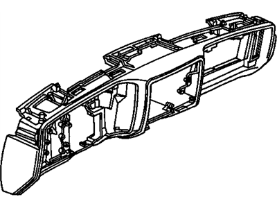 GM 9768849 MOLDING, Instrument Panel Trim