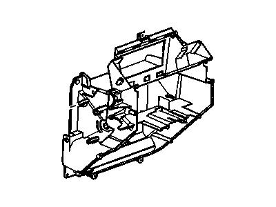 GM 52468041 Case,Heater