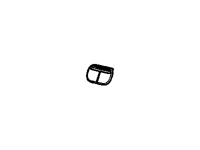 GM 15142103 BEZEL, Seat Belt