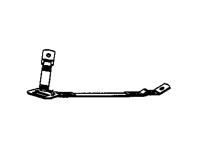 GM 25712833 Strap Assembly, Child Seat Top Strap Bracket