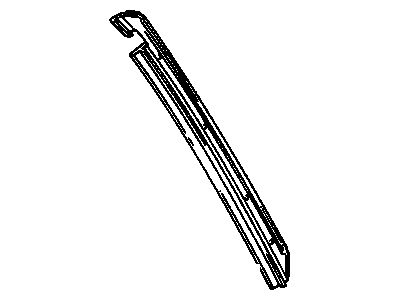 GM 12331977 Retainer, W/Strip Rear Rail W/Tape