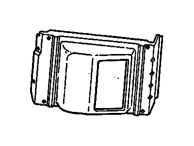 GM 3048083 SHROUD, Heater Core