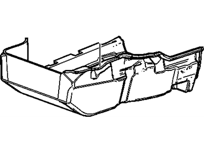 GM 25869644 Carpet Assembly, Front Floor Panel *Cashmere