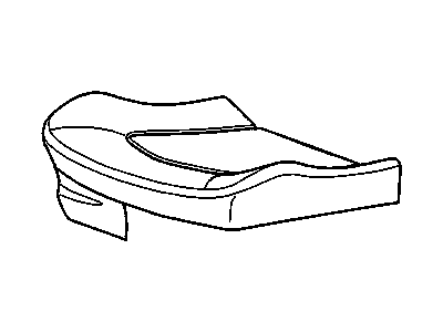 GM 20981878 Cover Assembly, Driver Seat Cushion *Light Ttnum