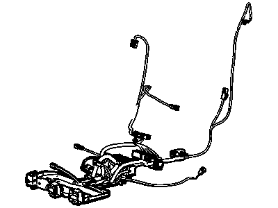 GM 20845899 Harness Assembly, Front Side Door Wiring