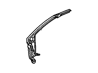 GM 10283740 Panel Assembly, Body Hinge Pillar & Roof Rail 10283740 GM Panel Assembly, Body Hinge Pillar & Roof Rail Illustration 1 of 1