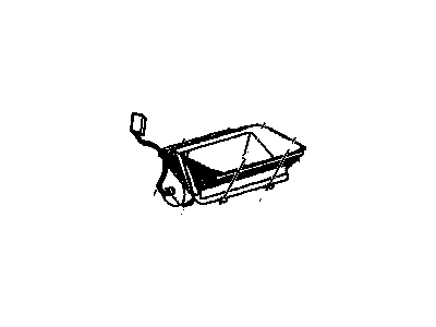 GM 16824968 Airbag,Instrument Panel