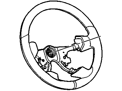 2006 Hummer H3 Steering Wheel - 15793344