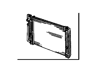 2003 Chevrolet Suburban Radiator - 15768676