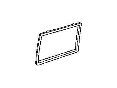 GM 14078391 Molding Assembly, Body Side Front Window 14078391 GM Molding Assembly, Body Side Front Window Illustration 1 of 1