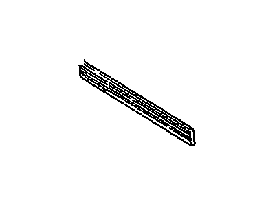 GM 12362402 MOLDING, Front Side Door