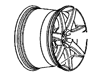 Cadillac CTS Spare Wheel - 9595354