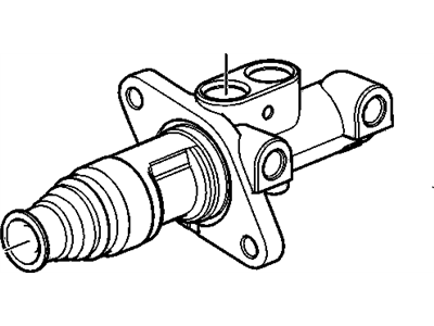 Saturn Brake Master Cylinder - 25952633