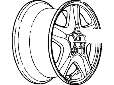 2002 Pontiac Montana Spare Wheel - 9593736