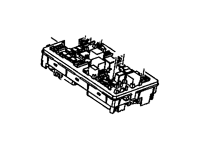 GM 20831465 Block Assembly, Front Compartment Fuse