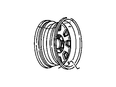 Chevrolet Astro Spare Wheel - 9592132
