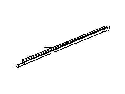 15935712 GM Rocker Panel Molding Assembly *Service Primer Illustration 1 of 1