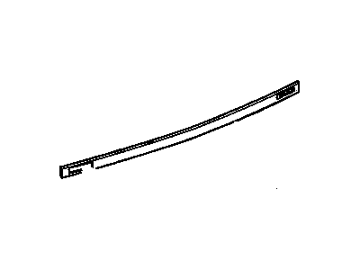 GM 15815751 Molding Assembly, Rear Compartment Lid Lower