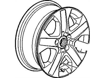 Pontiac Torrent Spare Wheel - 9597069