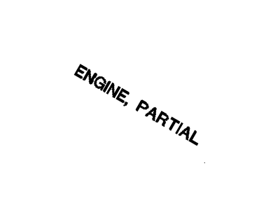 GM 12520770 Engine Asm,3.1 L (189 Cubic Inch Displacement) Service Partial