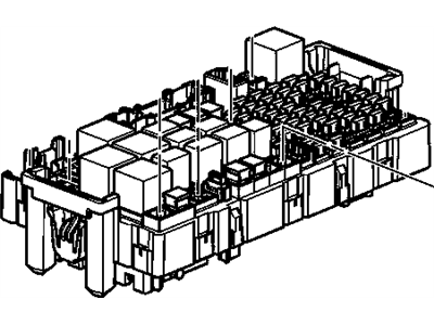 GM 25796965 Block Assembly, Fuse