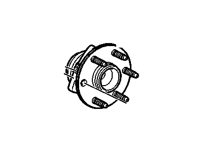 GM 15233111 Front Wheel Bearing (W/ Wheel Speed Sensor)