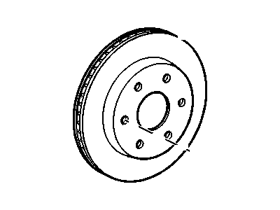 GM 22950036 Front Brake Rotor