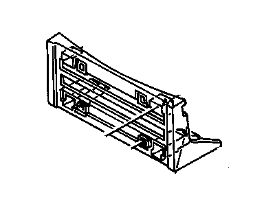 GM 15990676 Bracket,Front License Plate