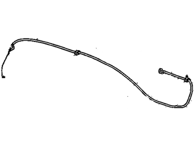 2000 GMC Savana Throttle Cable - 15013058