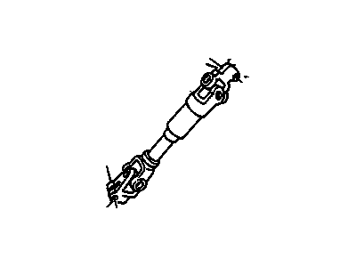1992 Cadillac Deville Steering Shaft - 26036680