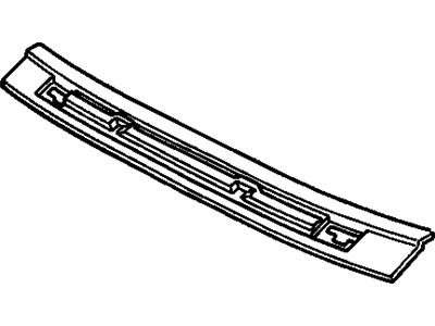 GM 15059737 Panel, Roof Front Header