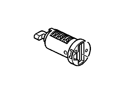 GM 15785099 Cylinder,Spare Wheel Hoist Lock