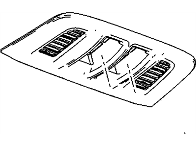 GM 13279896 Plate Asm,Sun Roof Actuator Trim