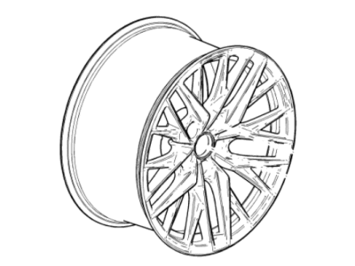 GM 85155514 Wheel, Front