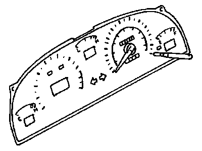 1992 Chevrolet Prizm Speedometer - 94850663