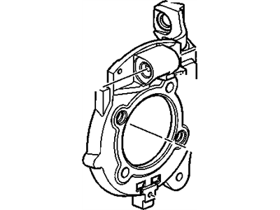 GM 12376604 Plate,Rear Brake Backing (RH)