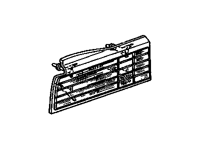 GM 919579 Lamp Assembly, Rear (Lh) Source: P