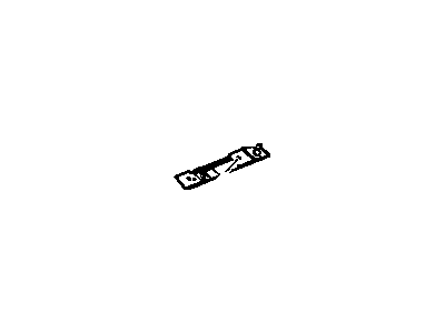 GM 15774330 Bracket Assembly, Roof Rail Rear Asst Handle