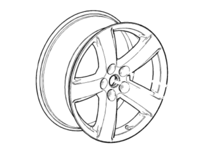 GM 23495269 Wheel Rim, Front & Rear