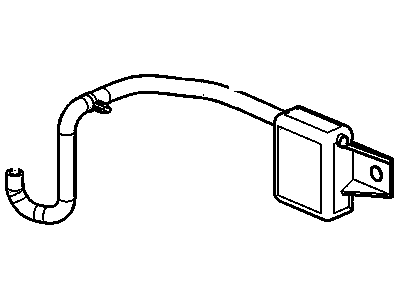 GM 22196551 HOSE, Air Suspension Compressor Tank