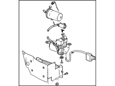 GMC Air Suspension Compressor - 22175522