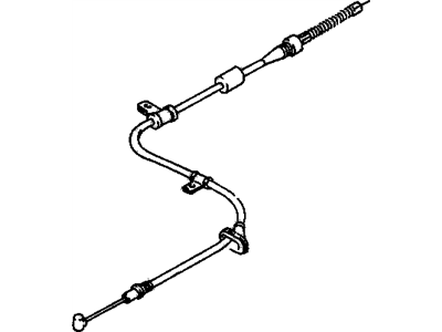 1994 Chevrolet Metro Parking Brake Cable - 96066573