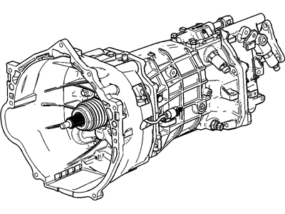 2010 Chevrolet Camaro Transmission Assembly - 92246731