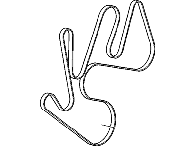 GM 98035628 Belt,Fan
