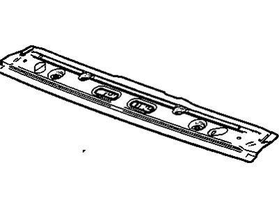 GM 94576198 Roof Front Header Panel Assembly 94576198 GM Roof Front Header Panel Assembly Illustration 1 of 1