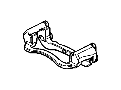 2018 GMC Savana Brake Caliper Bracket - 20777337