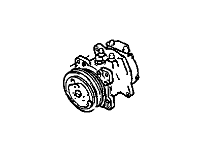 Chevrolet Sprint A/C Compressor - 96056593