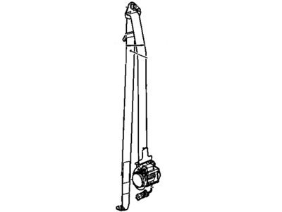 GM 19181897 Driver Seat Belt Kit (Retractor Side) (W/ Pre, Tensioner)