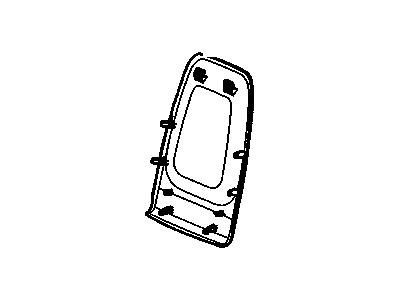GM 20926200 Panel Assembly, P/D Seat Back Cushion Finish *Cashmere