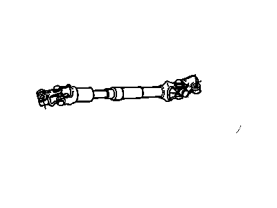 GM 7843500 Steering Gear Coupling Shaft Assembly